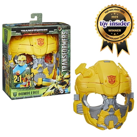 Transformers: Rise of the Beasts Movie Bumblebee 2-in-1 Converting Mask (9")