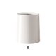 thumbnail image 5 of Ounissouiy Cubo de basura ABS, cubo de basura de boca ancha, a prueba de golpes, estilo japonés, parte inferior antideslizante, cubo de Suministros de limpieza para el hogar Blanco Pequeño, 5 of 6