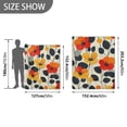 thumbnail image 6 of Yayeee Throw Blanket for Couch Soft Warm 50" x 60" Sofa Chair Bed Decoration, Floral Pattern, 6 of 7