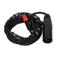 thumbnail image 1 of Cable de auriculares macho equilibrado XLR de 4 pines para SENNHEISER HD650 HD660 S HD6XX HD600 HD580 HD535 HD545 HD565 HD265 HD525, 1 of 5