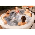 thumbnail image 2 of Lifesmart Key Largo LS200 4 Person Oval 20 Jet Plug and Play Hot Tub Spa and Spa Step, Sand, 2 of 6