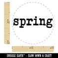 thumbnail image 2 of Spring Fun Text Self-Inking Rubber Stamp Ink Stamper - UV Ink - Mini 1/2 Inch, 2 of 7