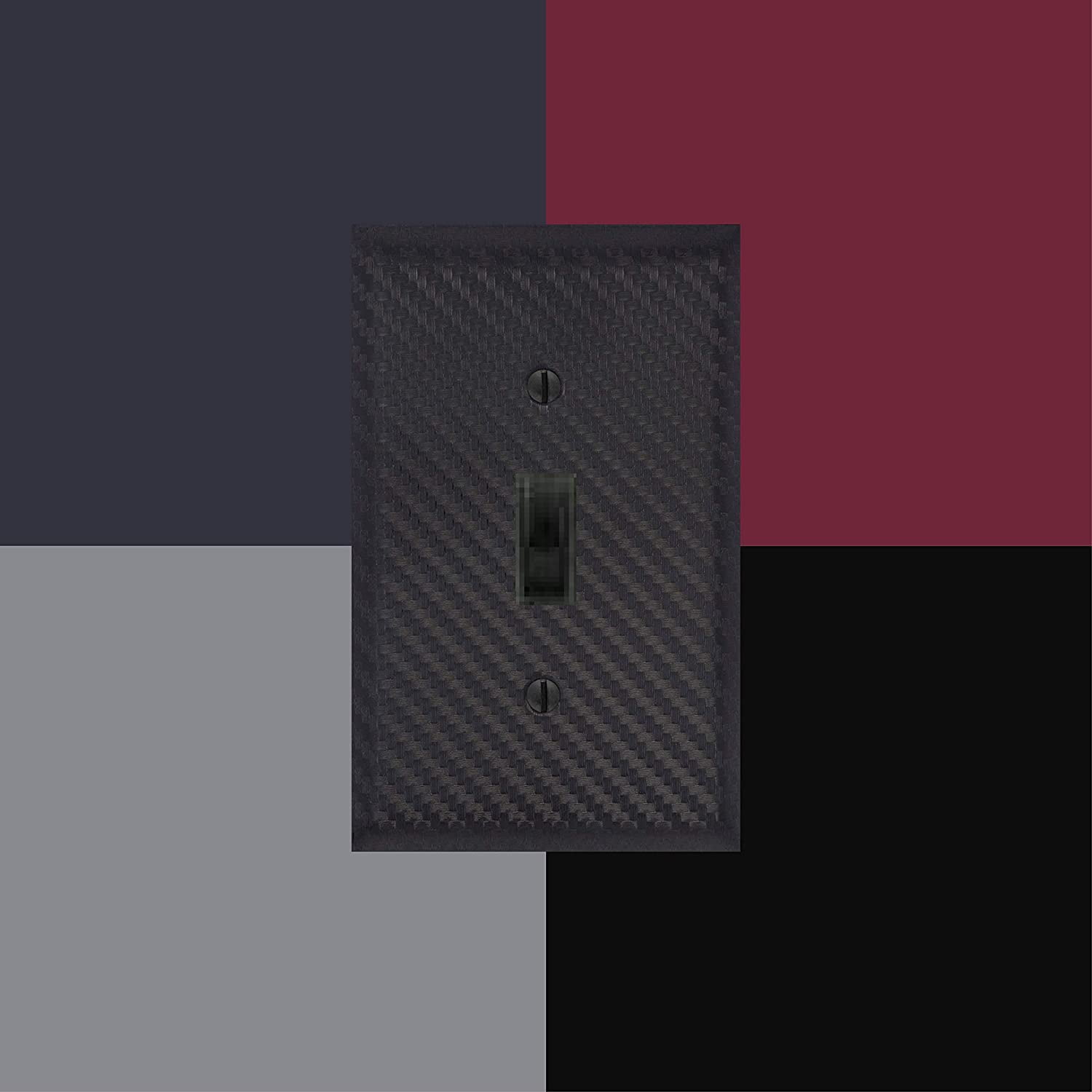 Contractor Collection - Single Toggle Single Rocker Combo Wallplate in