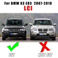 thumbnail image 4 of Left Fog Driving Light Grill Trim Cover 51113423789 for BMW X3 E83 LCI 2007-2010, 4 of 5