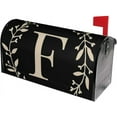 thumbnail image 3 of Classic Monogram Letter F Mailbox Cover Magnetic Standard Size Waterproof Letter Post Box Cover Wrap Oversize Decoration Welcome Home Garden Outdoor 21" Lx 18" W, 3 of 6