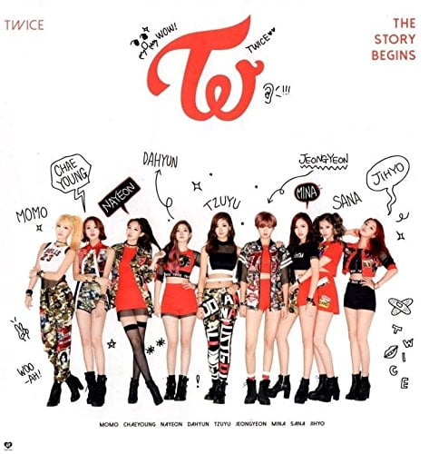 TWICE サイン　Story begins TWICE [THE STORY BEGINS] MOMO Autographed Signed Album