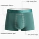thumbnail image 4 of Pisexur Belleza Maquillaje Ropa interior deportiva funcional de algodón con ángulo plano para hombrepara mujeres y hombres, 4 of 5