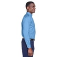 thumbnail image 3 of Harriton M500 Men's Easy Blend Long-Sleeve Twill&nbsp;Shirt with&nbsp;Stain-Release, 3 of 3