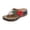 Navy, variant on HNMKIU Summer Fashion Leaf Print Thong Sandals Comfortable Casual Beach Slippers for Women with Arch Support Outdoor Indoor Wear Flip Flops for Women Navy,6.5