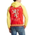 thumbnail image 2 of Game of Thrones Lannister Red/Yellow Men's Zip-Up Hoodie, Medium, 2 of 3