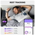 thumbnail image 5 of Mingdaln 2025 New Men Women's Smartwatch 1.72-inch with Wireless Calling/Message Alerts/120+ Sport Modes, IP68 Water Resistant, fits for Android and iPhone Devices(Alloy Black), 5 of 8