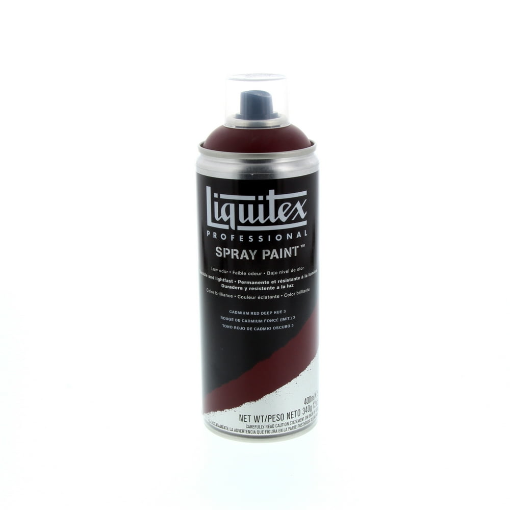 Liquitex Professional Spray Paint, 400ml, Cadmium Red Deep Hue 3