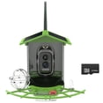 thumbnail image 1 of Smart Bird Feeder with Camera Solar Powered,AI Identify Birds Species,4K HD Video Live Stream,Instant Arrival Alerts,Weatherproof Design for Effortless Birdwatching,Best Gifts for BirdLovers, 1 of 8