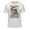White, variant on Teelocity Bob Ross Happy Christmas Sweater Print White Short Sleeve Graphic Tee
