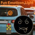 thumbnail image 4 of TopOne Led Car Fun Expression Lights, Comical Expression Sign Light, Wireless Remote Control, Multi Functional Rear Window Warning Lamp, Car Accessories Gadgets, 4 of 8