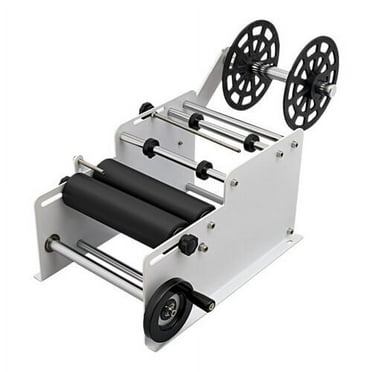 MT-30 Manual Labeling Machine Label Maker Printer Round Bottle Label Applicator