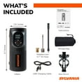 thumbnail image 5 of Sylvania Handheld Rechargeable Tire Inflator - For Car & Bikes - Mount to Bike - Functions as a Portable Air Compressor - Cordless Car Tire Pump - Digital Tire Inflator - Tire Pump with Power Bank, 5 of 8
