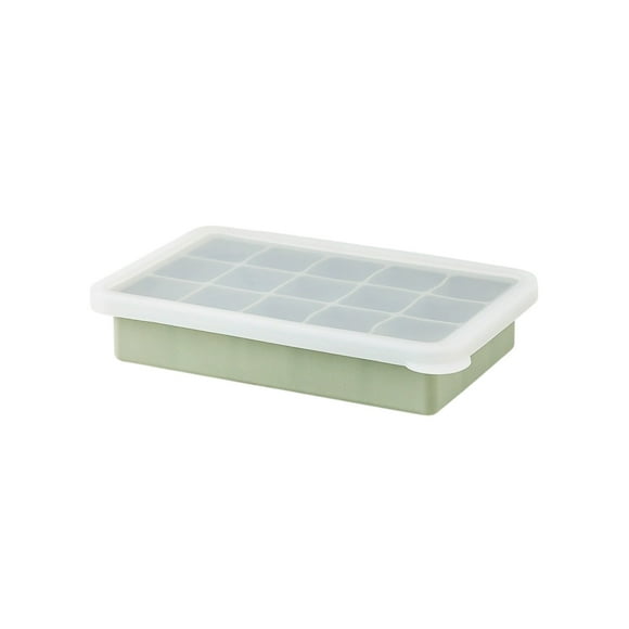 Bandeja de silicona de 15 celdas para whisky y cócteles. Molde de hielo cuadrado grande para licores. Alternativa a las piedras para whisky. Bandeja de hielo de silicona de fácil desmolde para
