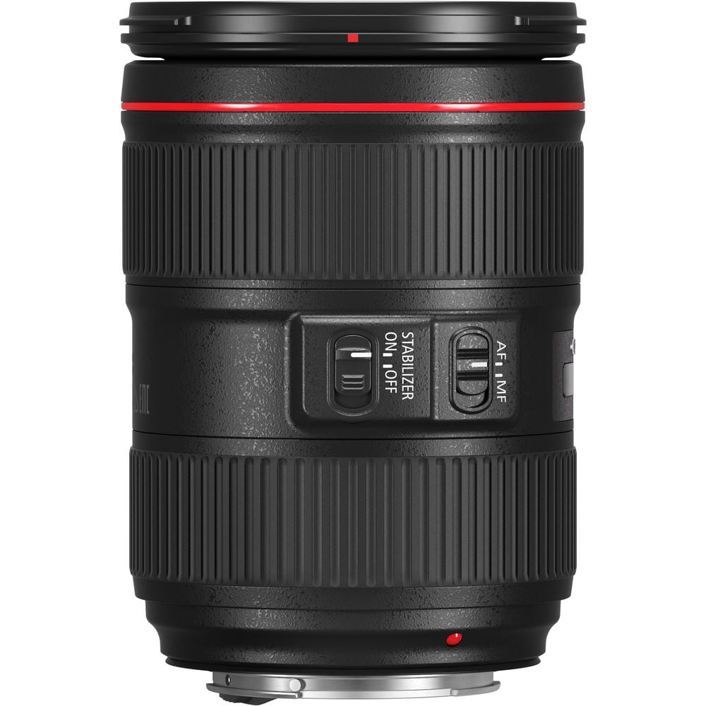 Canon EF 24-105mm f/4L IS II USM Lens (1380C002) + Filter + Cap Keeper +  More - Walmart.com