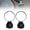 Black, variant on Rupoun Motorcycle Handlebar Bar End Mirrors, Round Rearview Mirror Set Replacement for Vespa Sprint 50 150 Prima 50 150 GTS150 250 300 2013-2024, Black (5.12 inches / 13 cm)