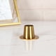 thumbnail image 2 of Taper Candle Holders Gold: 8 Set of Brass Candlestick Tapered Holder Bulk Vintage Candles Stick Tapers Holder Short Iron Candle, 2 of 5
