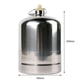 thumbnail image 3 of Tanque para acampar, lata de vacío de acero inoxidable, cilindro de tanque de cobre, lata de combustible para acampar 4L, 3 of 8