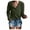Green, variant on Tiqkatyck Women Summer Tops Clearance, Women's Knit Loose Long Sleeve Button Up V Neck Shirts, Womens Tops Clearance Green L