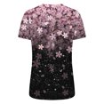 thumbnail image 5 of Dyfzdhu 250th Anniversary Usa Shirt T Shirts For Women Fashion Daily Casual V Neck Short Sleeve Tops Loose, 5 of 7