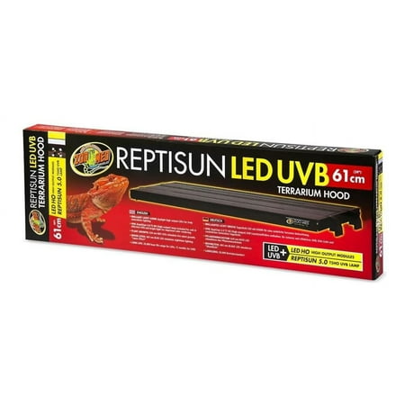 UPC: 0097612320862 | Zoo Med Reptisun LED UVB High Output Terrarium Hood