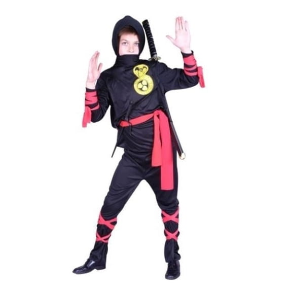 Cobra Ninja Costume - Size Child Large 12-14