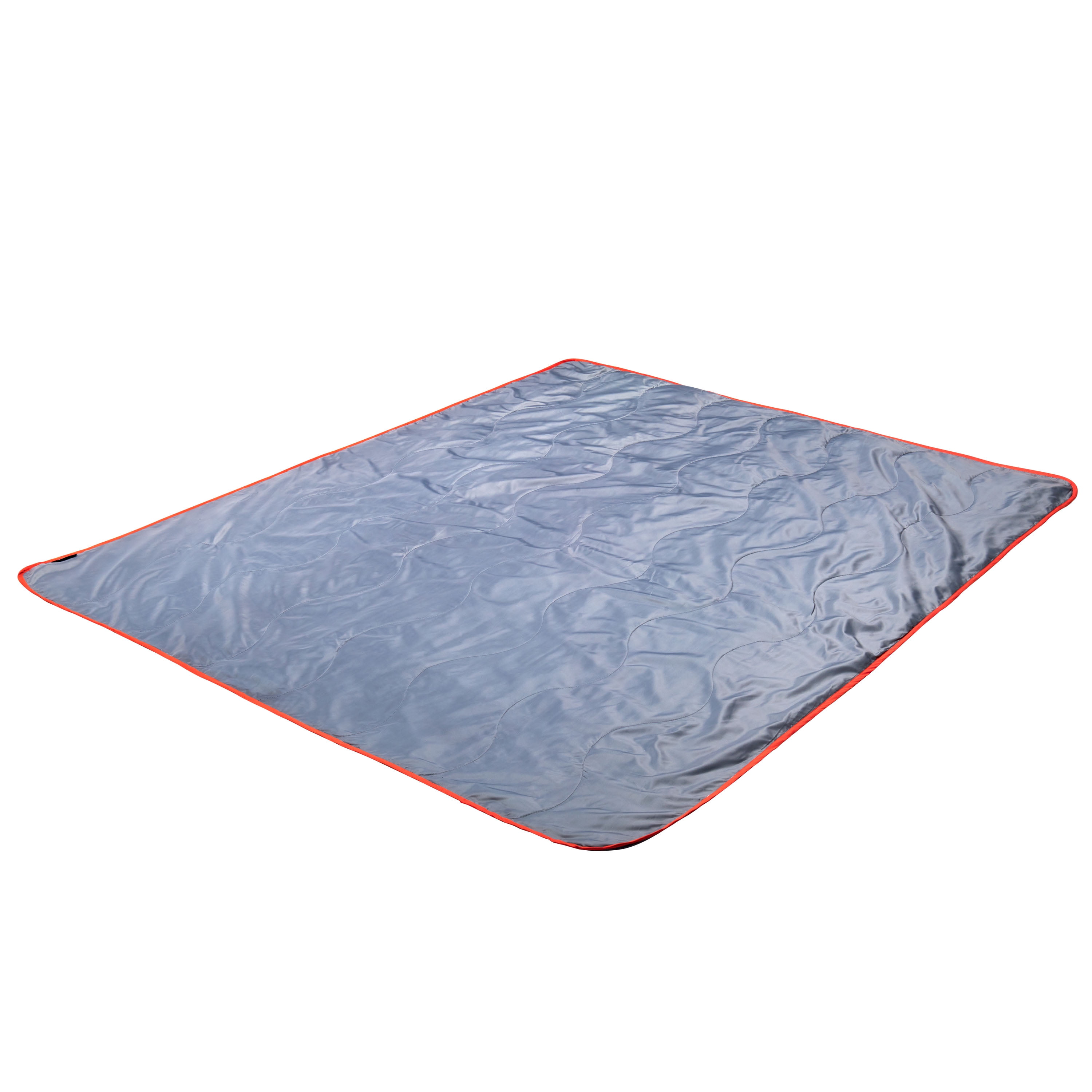 Ozark Trail Gray Packable Blanket, 70 in x 60 in