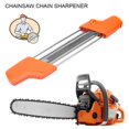 thumbnail image 1 of TFixol Chainsaw Chain Sharpener 2 in 1 Easy File Sharpening Grinder Tools for STIHL, File and Depth Gauge File in One Ergonomic Tool (White & Orange), 1 of 7