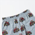 thumbnail image 6 of kaprioy Boys Summer Clothes Dinosaur Terry Cloth Robe and Pajamas Bath Time Set​ Toddler Baby Boy Set Boys Summer Tops T-shirt+Shorts Pajamas Outfit Set, 6 of 8