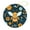 pattern-1, variant on Cute Bee And Flower Christmas Ceramic Ornament Cute Cartoon Bumble Bee Customized Round Ceramic Ornament Best Gifts for Christmas for Family Friend