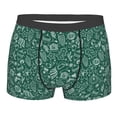thumbnail image 5 of Uemuo Green Christmas Pattern Men's Boxer Briefs,Trunk Anti-Chafing,Comfortable, Durable, and Stylish Underwear-Large, 5 of 9