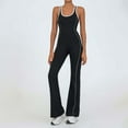 thumbnail image 4 of Women's High Waisted Activewear Jumpsuit - Stretchy Gym/Running/Yoga Romper for Athletic & Casual Wear, 4 of 8