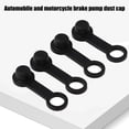 thumbnail image 4 of Riwesomey 4 Uds. Tapas de pezón de purga de tornillo purgador de frenos tapas de pinza de freno de goma 8mm tapa antipolvo para coches y motocicletas Automoción decorativa y accesorios Riwesomey VI004019-00, 4 of 5