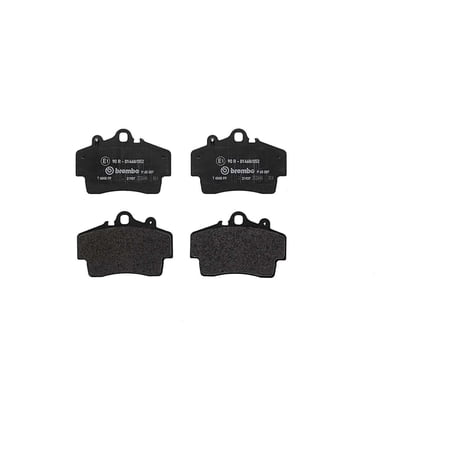 Brembo Low-Met OE Equivalent Brake Pad Set  w/ Shims