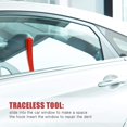 thumbnail image 3 of Compuye 4 Pieces Window Curved Wedge Paintless Dent Repair Tools Plastic Car Door Wedge Tool Dent Removal Tool for Repairing Auto Car Body and DIY Hand Auto Repair Home Use Set, 3 of 7