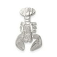 thumbnail image 3 of 925 Sterling Silver Lobster Chain Slide Charm Pendant, 3 of 5
