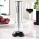 thumbnail image 5 of Abridor de botellas de vino eléctrico inteligente, recargable por USB, de acero inoxidable, color plateado, 5 of 14