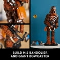 thumbnail image 6 of LEGO Star Wars Chewbacca, Buildable Star Wars Collectible for Adults, Build and Display Chewbacca Collectible, Fun Star Wars Gift for Teens, Adults or any Star Wars Original Trilogy Fan, 75371, 6 of 8