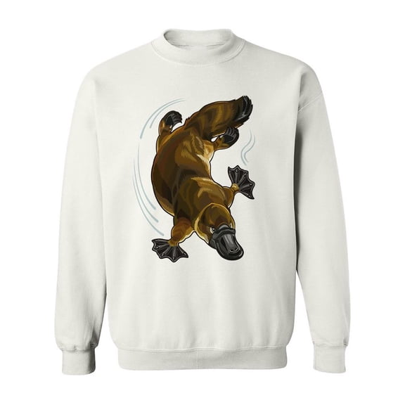 Platypus Sweatshirt Men -Image by Shutterstock, Male x-Large