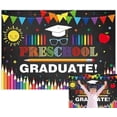 thumbnail image 1 of Decoración de pared YONGSHENG 200x150 cm Preescolar Graduado Telón de fondo para niños Fotografía Escuela Fiesta de graduación, 1 of 5