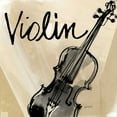 thumbnail image 2 of Tavoletti, Anne 15x15 White Modern Wood Framed Museum Art Print Titled - Violin Neutral, 2 of 4