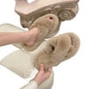 

Open Toe Fluffy Home Shoes Comfy Winter Indoor Outdoor Slip On Breathable