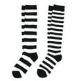 thumbnail image 4 of Misright Stripe Stockings Knee Highs Socks for Women Over the Calf Socks Stockings, 4 of 9