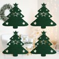 thumbnail image 4 of Bolsa de vajilla para árbol de Navidad, tema festivo para decoraciones de escritorio de fiesta, 4 Uds., 4 of 5