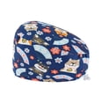 thumbnail image 1 of Category Compatible Scrub Hat for Doctors Adjustable Print Cap Clinical Wear with Versatile Classic Design and Practical Comfort for Everyday Settings, 1 of 2