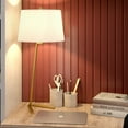 thumbnail image 6 of Evelyn&Zoe 28" Mid-Century Modern Tilted Table Lamp with with White Drum Linen Shade, 6 of 6